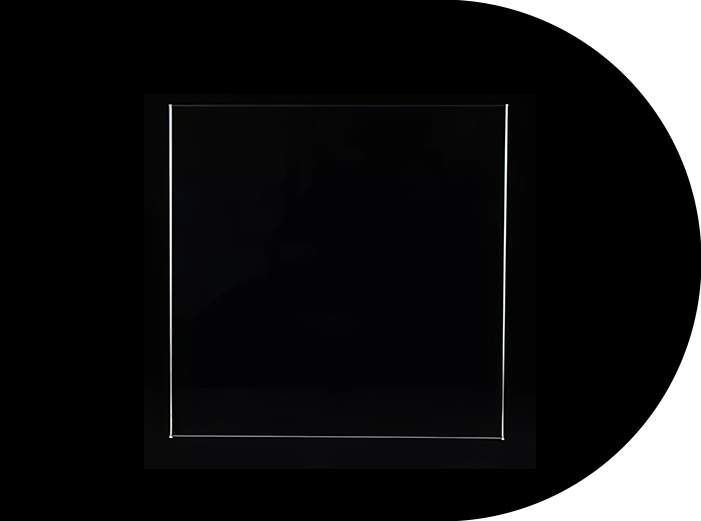 Vidro de estrutura de baixa reflexão